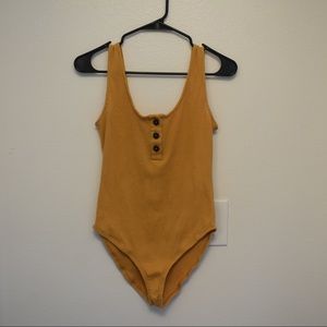 Body suit - yellow orange